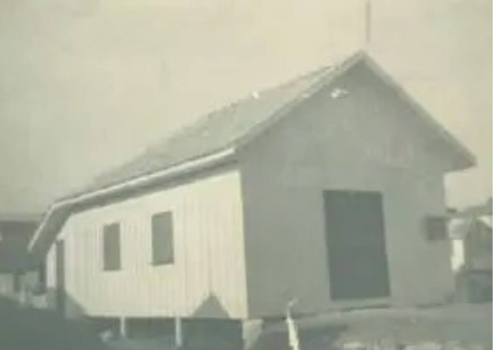Início da Pequena Casa  (15 de agosto de 1956)